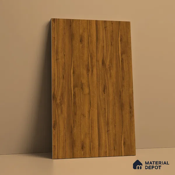 Wooden Look LM 21570 Tangerine Maple 8ft x 4ft Texture Finish Decorative Laminate - 1 mm | Suitable for TV Unit, Wardrobe, Kitchen Cabinets