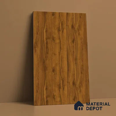 Wooden Look LM 21573 Tangerine Maple 8ft x 4ft Texture Finish Decorative Laminate - 1 mm | Suitable for TV Unit, Wardrobe, Kitchen Cabinets