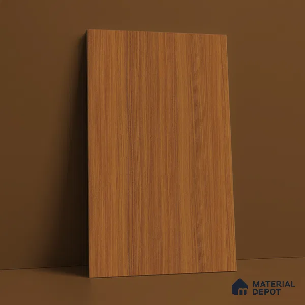 Wooden Look LM 21577 Terracotta Chery 8ft x 4ft Texture Finish Decorative Laminate - 1 mm | Suitable for TV Unit, Wardrobe, Kitchen Cabinets
