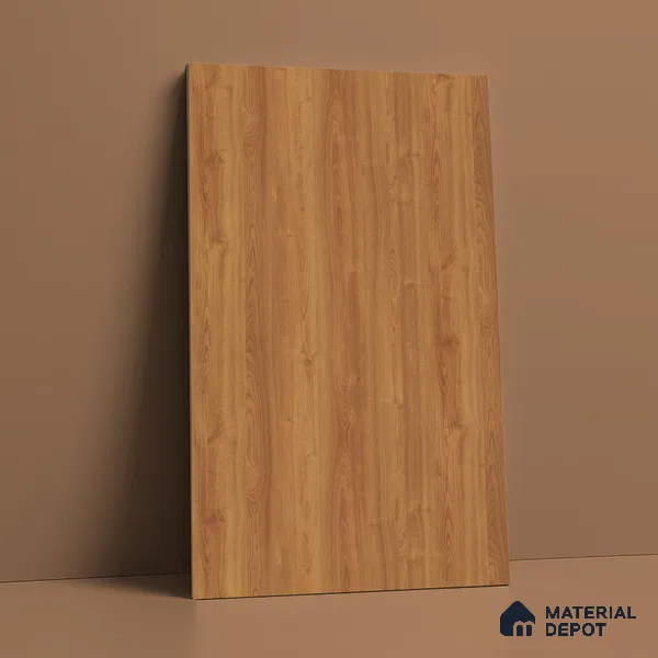 Wooden Look LM 21581 Glowing Oak 8ft x 4ft Texture Finish Decorative Laminate - 1 mm | Suitable for TV Unit, Wardrobe, Kitchen Cabinets