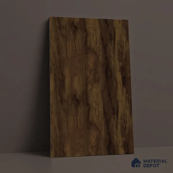Wooden Look LM 21602 Dark Oak 8ft x 4ft Suede Finish Decorative Laminate - 1 mm | Suitable for TV Unit, Wardrobe, Kitchen Cabinets