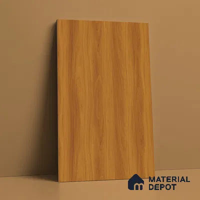 Wooden Look LM 21608 Toasted Hazelnut 8ft x 4ft Suede Finish Decorative Laminate - 1 mm | Suitable for TV Unit, Wardrobe, Kitchen Cabinets