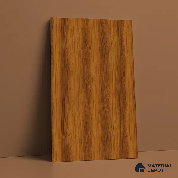 Wooden Look LM 21609 Honey Hazelnut 8ft x 4ft Suede Finish Decorative Laminate - 1 mm | Suitable for TV Unit, Wardrobe, Kitchen Cabinets