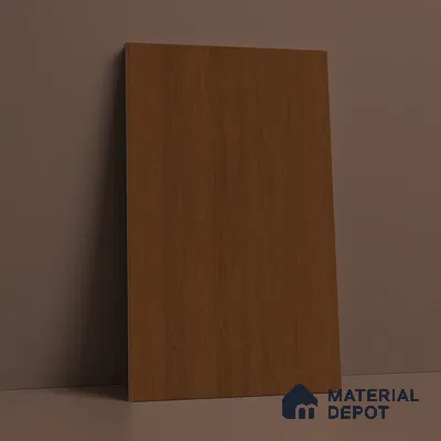 Wooden Look LM 21614 Rich Mahogany 8ft x 4ft Suede Finish Decorative Laminate - 1 mm | Suitable for TV Unit, Wardrobe, Kitchen Cabinets