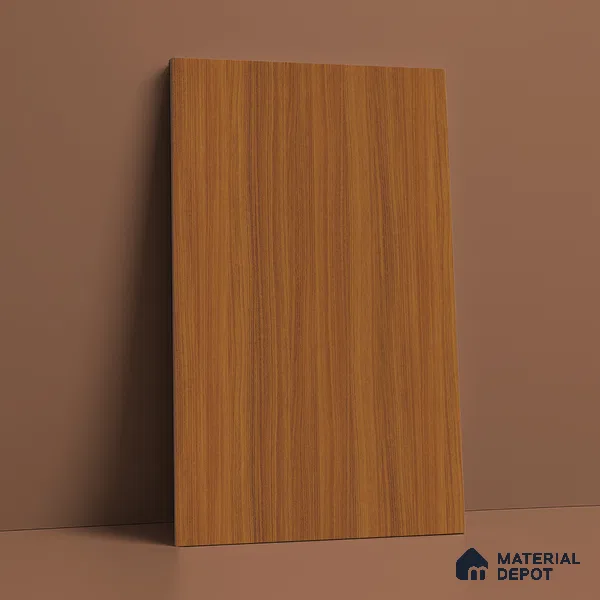 Wooden Look LM 21617 Terracotta Chery 8ft x 4ft Suede Finish Decorative Laminate - 1 mm | Suitable for TV Unit, Wardrobe, Kitchen Cabinets