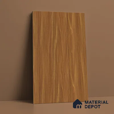 Wooden Look LM 21619 Rustic Honey 8ft x 4ft Suede Finish Decorative Laminate - 1 mm | Suitable for TV Unit, Wardrobe, Kitchen Cabinets