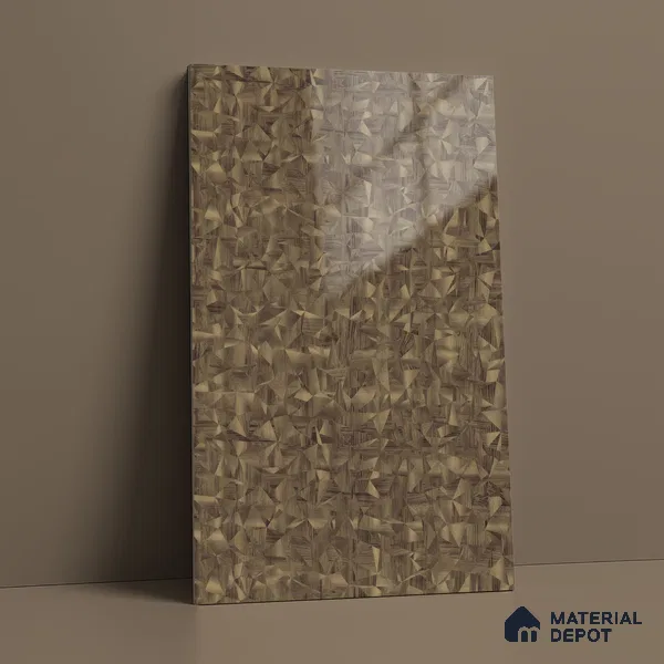 Wooden Look LM 21756 8ft x 4ft High Gloss Finish Decorative Laminate - 1 mm | Suitable for TV Unit, Wardrobe, Kitchen Cabinets