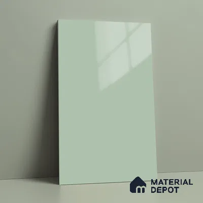 GA 4004 8 ft x 4 ft High Gloss Finish 6H Antiscratch Acrylic Laminate - 1.5 mm | Suitable for Living Room, Kitchen, Office | Matching Edgeband Code EB 4004