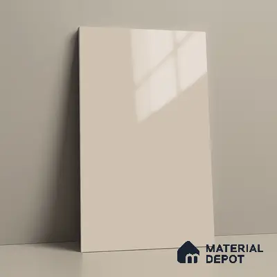 GA 4007 8 ft x 4 ft High Gloss Finish 6H Antiscratch Acrylic Laminate - 1.5 mm | Suitable for Living Room, Kitchen, Office | Matching Edgeband Code EB 4007