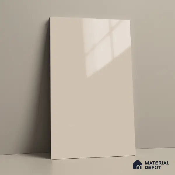 GA 4007 8 ft x 4 ft High Gloss Finish 6H Antiscratch Acrylic Laminate - 1.5 mm | Suitable for Living Room, Kitchen, Office | Matching Edgeband Code EB 4007