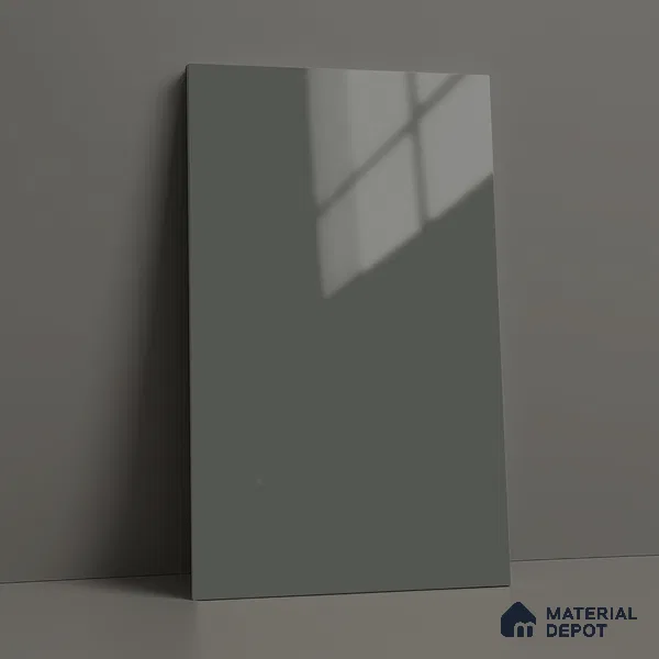 GA 4010 8 ft x 4 ft High Gloss Finish 6H Antiscratch Acrylic Laminate - 1.5 mm | Suitable for Living Room, Kitchen, Office | ( Matching Edgeband Code EB 4010)