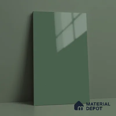 GA 4011 8 ft x 4 ft High Gloss Finish 6H Antiscratch Acrylic Laminate - 1.5 mm | Suitable for Living Room, Kitchen, Office | Matching Edgeband Code EB 4011