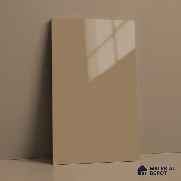 GA 4013 8 ft x 4 ft High Gloss Finish 6H Antiscratch Acrylic Laminate - 1.5 mm | Suitable for Living Room, Kitchen, Office | Matching Edgeband Code EB 4013