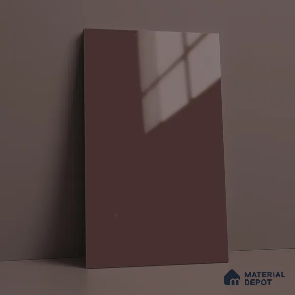 GA 4016 8 ft x 4 ft High Gloss Finish 6H Antiscratch Acrylic Laminate - 1.5 mm | Suitable for Living Room, Kitchen, Office | Matching Edgeband Code EB 4016