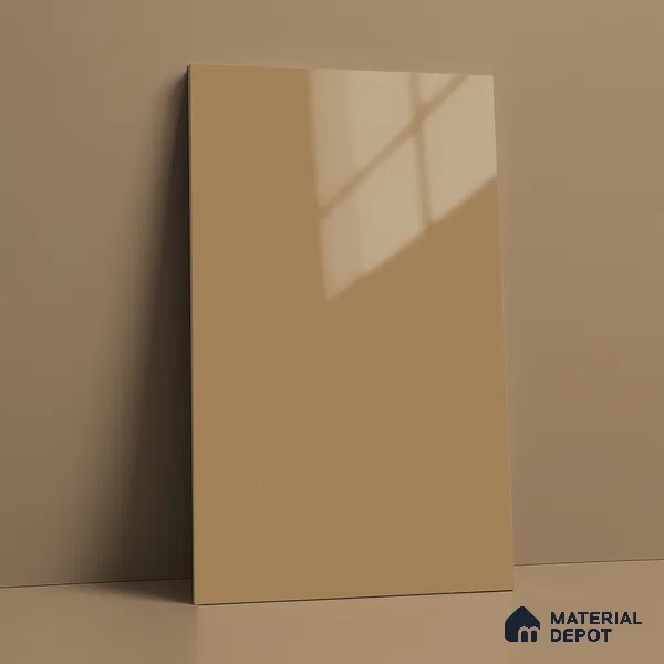 GA 4020 8 ft x 4 ft High Gloss Finish 6H Antiscratch Acrylic Laminate - 1.5 mm | Suitable for Living Room, Kitchen, Office | Matching Edgeband Code EB 4020