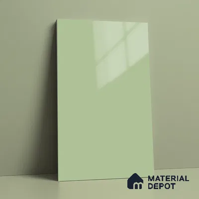 GA 4023 8 ft x 4 ft High Gloss Finish 6H Antiscratch Acrylic Laminate - 1.5 mm | Suitable for Living Room, Kitchen, Office | Matching Edgeband Code EB 4023