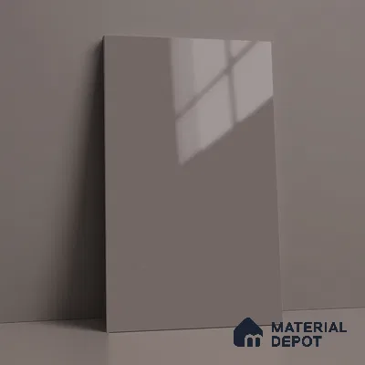 GA 4031 8 ft x 4 ft High Gloss Finish 6H Antiscratch Acrylic Laminate - 1.5 mm | Suitable for Living Room, Kitchen, Office | Matching Edgeband Code EB 4031