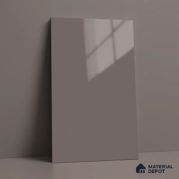 GA 4031 8 ft x 4 ft High Gloss Finish 6H Antiscratch Acrylic Laminate - 1.5 mm | Suitable for Living Room, Kitchen, Office | Matching Edgeband Code EB 4031