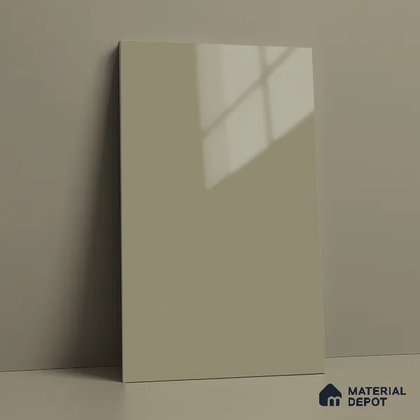 GA 4036 8 ft x 4 ft High Gloss Finish 6H Antiscratch Acrylic Laminate - 1.5 mm | Suitable for Living Room, Kitchen, Office | Matching Edgeband Code EB 4036