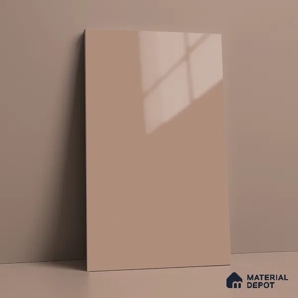GA 4037 8 ft x 4 ft High Gloss Finish 6H Antiscratch Acrylic Laminate - 1.5 mm | Suitable for Living Room, Kitchen, Office | Matching Edgeband Code EB 4037