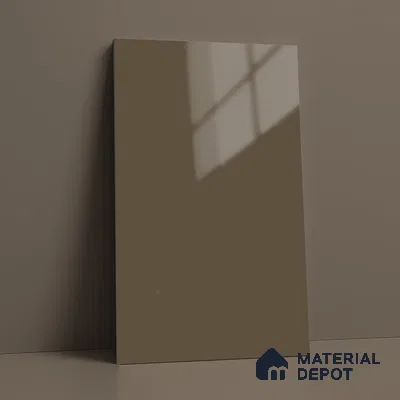GA 4040 8 ft x 4 ft High Gloss Finish 6H Antiscratch Acrylic Laminate - 1.5 mm | Suitable for Living Room, Kitchen, Office | Matching Edgeband Code EB 4040