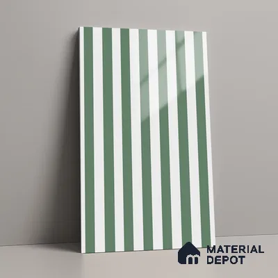GA 4111 8 ft x 4 ft Stripe Matte Finish 6H Antiscratch Acrylic Laminate - 1.5 mm | Suitable for Living Room, Kitchen, Office