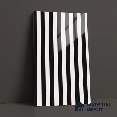 GA 4128 8 ft x 4 ft Stripe Matte Finish 6H Antiscratch Acrylic Laminate - 1.5 mm | Suitable for Living Room, Kitchen, Office