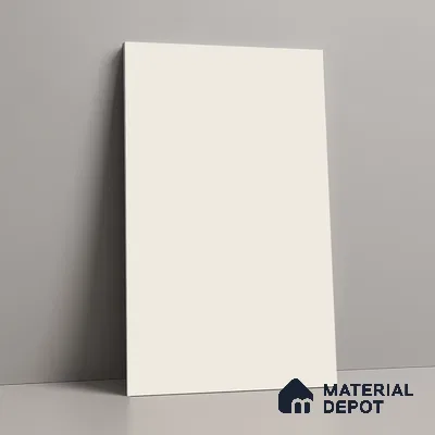 Soft Cream Solid Colors Look LM 21802 8 ft x 4 ft Matte Finish 6H Anti Scratch Acrylic Laminate - 1.5 mm | Suitable for Living Room, Kitchen, Office