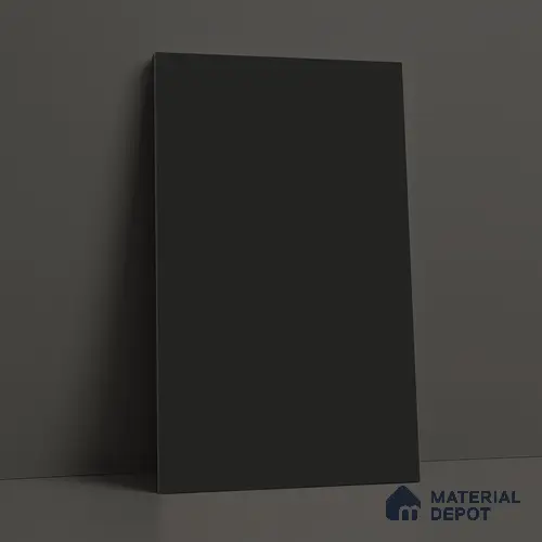 Charcoal Black Solid Colors Look LM 21803 8 ft x 4 ft Matte Finish 6H Anti Scratch Acrylic Laminate - 1.5 mm | Suitable for Living Room, Kitchen, Office