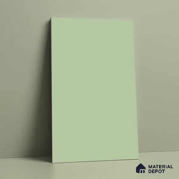 Pale Sage Green Solid Colors Look LM 21805 8 ft x 4 ft Matte Finish 6H Anti Scratch Acrylic Laminate - 1.5 mm | Suitable for Living Room, Kitchen, Office