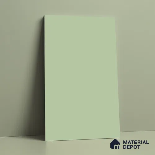 Pale Sage Green Solid Colors Look LM 21805 8 ft x 4 ft Matte Finish 6H Anti Scratch Acrylic Laminate - 1.5 mm | Suitable for Living Room, Kitchen, Office