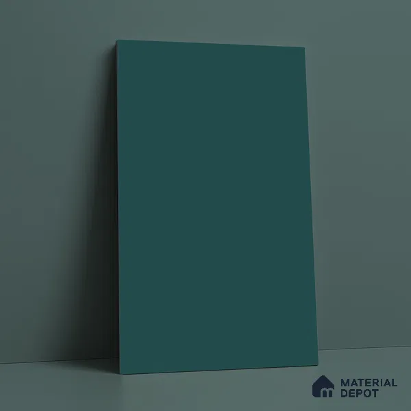 Teal Blue Solid Colors Look LM 21806 8 ft x 4 ft Matte Finish 6H Anti Scratch Acrylic Laminate - 1.5 mm | Suitable for Living Room, Kitchen, Office