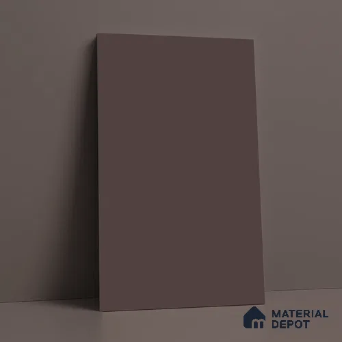 Deep Plum Purple Solid Colors Look LM 21807 8 ft x 4 ft Matte Finish 6H Anti Scratch Acrylic Laminate - 1.5 mm | Suitable for Living Room, Kitchen, Office