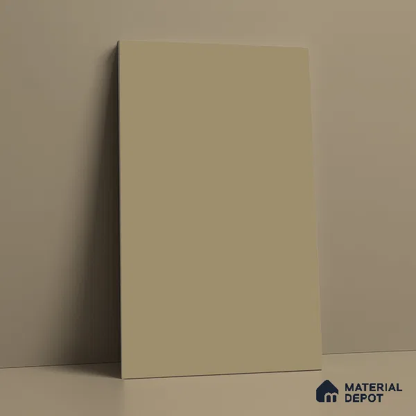Warm Cream Solid Colors Look LM 21815 8 ft x 4 ft Matte Finish 6H Anti Scratch Laminate - 1.5 mm | Suitable for Living Room, Kitchen, Office