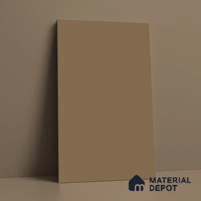 Warm Brown Solid Colors Look LM 21816 8 ft x 4 ft Matte Finish 6H Anti Scratch Laminate - 1.5 mm | Suitable for Living Room, Kitchen, Office