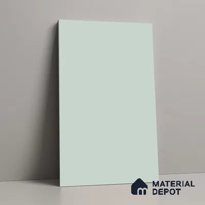 Pale Blue Solid Colors Look LM 21817 8 ft x 4 ft Matte Finish 6H Anti Scratch Laminate - 1.5 mm | Suitable for Living Room, Kitchen, Office