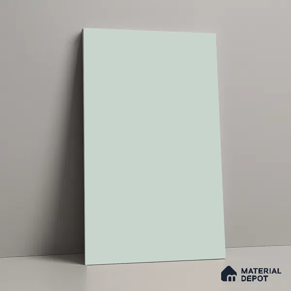 Pale Blue Solid Colors Look LM 21817 8 ft x 4 ft Matte Finish 6H Anti Scratch Laminate - 1.5 mm | Suitable for Living Room, Kitchen, Office