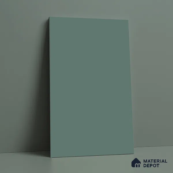 Teal Blue Solid Colors Look LM 21818 8 ft x 4 ft Matte Finish 6H Anti Scratch Acrylic Laminate - 1.5 mm | Suitable for Living Room, Kitchen, Office