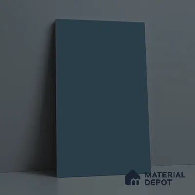 Slate Blue Solid Colors Look LM 21819 8 ft x 4 ft Matte Finish 6H Anti Scratch Acrylic Laminate - 1.5 mm | Suitable for Living Room, Kitchen, Office