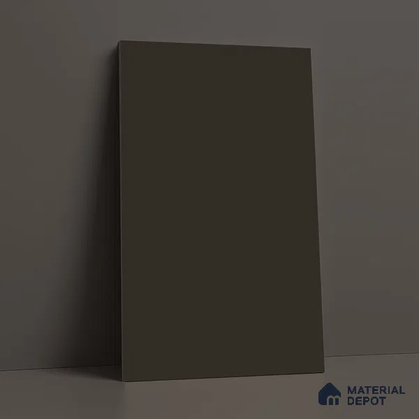 Espresso Brown Solid Colors Look LM 21821 8 ft x 4 ft Matte Finish 6H Anti Scratch Acrylic Laminate - 1.5 mm | Suitable for Living Room, Kitchen, Office