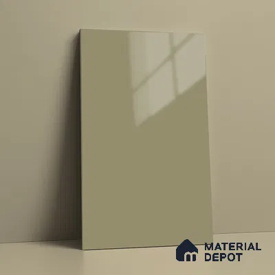 Blue Sparkle Look LM 23270 Snowflake 8 ft x 4 ft High Gloss Finish 6H Anti Scratch Acrylic Laminate - 1.5 mm | Suitable for Kitchen Cabinet, TV Unit, Wardrobe
