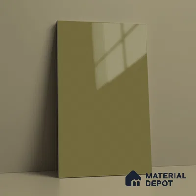 Grey Sparkle Look LM 23276 Mountain Mist 8 ft x 4 ft High Gloss Finish 6H Anti Scratch Acrylic Laminate - 1.5 mm | Suitable for Kitchen Cabinet, TV Unit, Wardrobe