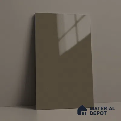 Grey Sparkle Look LM 23278 Crusade 8 ft x 4 ft High Gloss Finish 6H Anti Scratch Acrylic Laminate - 1.5 mm | Suitable for Kitchen Cabinet, TV Unit, Wardrobe