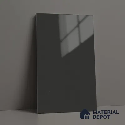 Grey Sparkle Look LM 23292 Pencil Sketch 8 ft x 4 ft High Gloss Finish 6H Anti Scratch Acrylic Laminate - 1.5 mm | Suitable for Kitchen Cabinet, TV Unit, Wardrobe