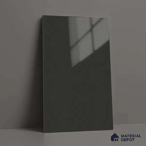 Grey Sparkle Look LM 23292 Pencil Sketch 8 ft x 4 ft High Gloss Finish 6H Anti Scratch Acrylic Laminate - 1.5 mm | Suitable for Kitchen Cabinet, TV Unit, Wardrobe