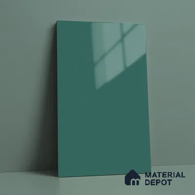 Blue Sparkle Look LM 23310 Aqua Shower 8 ft x 4 ft High Gloss Finish 6H Anti Scratch Acrylic Laminate - 1.5 mm | Suitable for Kitchen Cabinet, TV Unit, Wardrobe