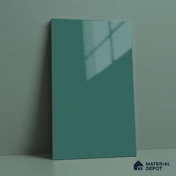 Blue Sparkle Look LM 23310 Aqua Shower 8 ft x 4 ft High Gloss Finish 6H Anti Scratch Acrylic Laminate - 1.5 mm | Suitable for Kitchen Cabinet, TV Unit, Wardrobe