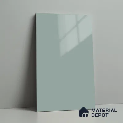 Powder Blue Solid Colors Look LM 23319 Star Gaze 8 ft x 4 ft High Gloss Finish 6H Anti Scratch Acrylic Laminate - 1.5 mm | Suitable for Living Room, Kitchen, Office