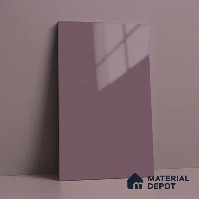 Purple Sparkle Look LM 23326 Misty Purple 8 ft x 4 ft High Gloss Finish 6H Anti Scratch Acrylic Laminate - 1.5 mm | Suitable for Kitchen Cabinet, TV Unit, Wardrobe