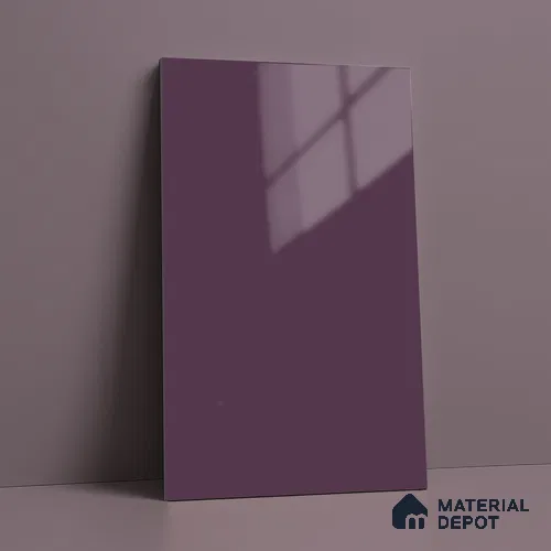 Purple Sparkle Look LM 23328 Orchidia 8 ft x 4 ft High Gloss Finish 6H Anti Scratch Acrylic Laminate - 1.5 mm | Suitable for Kitchen Cabinet, TV Unit, Wardrobe
